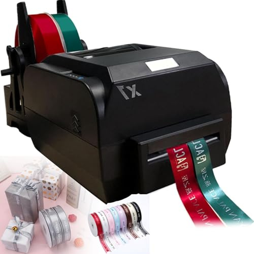DIY Satinband-Druckmaschine mit Halter, hohe Auflösung für individuelle Hochzeiten, Partys, Geburtstage, Festivals, Heimdekoration