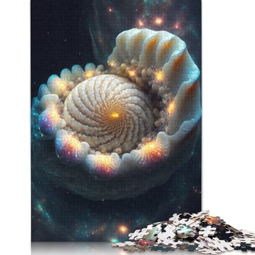 Nebula Nautilus Puzzle, 500 Teile, Puzzle für Erwachsene, Holzpuzzles für Familienspaß und Spieleabende, 500 Teile (52 x 38 cm)