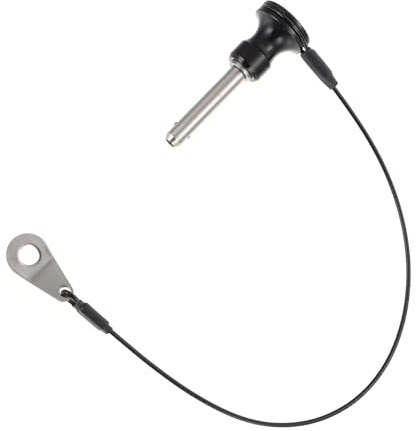 Alipis Perno di Bloccaggio Sfera in Acciaio Inossidabile con Pulsante Spinta e Blocco Automatico Perno Spinta per Fissaggio Rapido in Applicazioni e Industriali