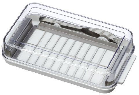 Butterschneider aus Edelstahl und Etui Btg2dx (mit einem Buttermesser)