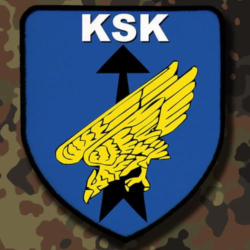 Copytec Patch/Aufnäher - KSK Kommando Spezialkräfte Bundeswehr Wappen Abzeichen #7830
