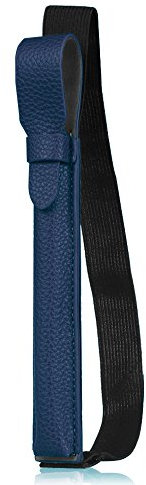 FINTIE Custodia Compatibile con Apple Pencil PRO e Apple Pencil (USB-C) e 1a/2a Gen - Slim Elastico Pencil Case con USB Tasca Adattatore Compatibile con iPad Custodia, Blu Scuro