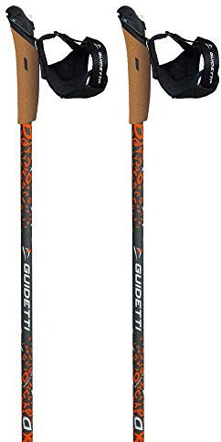 Guidetti - Bâton nordique Vent des Fjords UltraTech50 orange - 115
