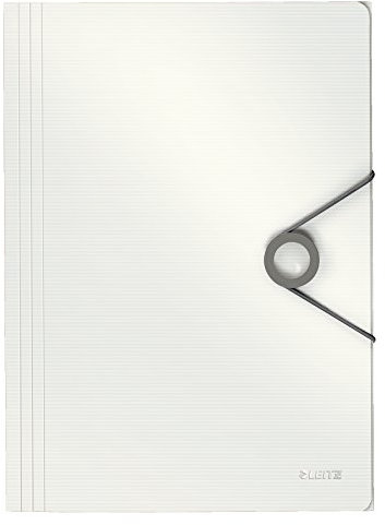 Leitz Solid Eckspannermappe, PP, für ca. 150 Blatt, A4, weiß, 45631001