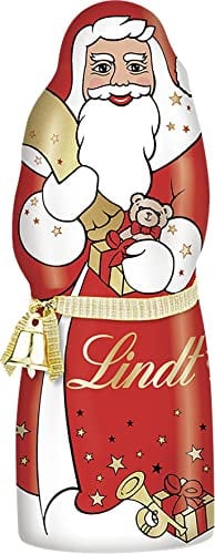 Lindt Weihnachtsmann, aus feinster Alpenvollmilch Chocolade, glutenfrei, 200g