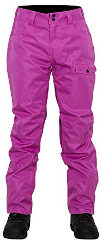 Claw Hammer Adults Snow Ski Pants Salopettes Trousers (S, Endurance 8K / 8K (Pink))