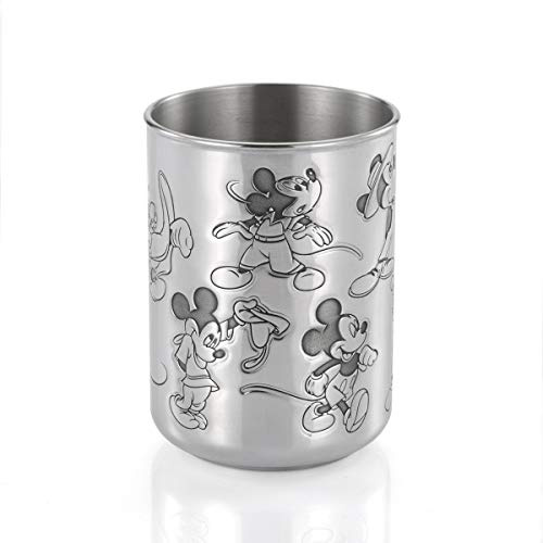 Royal Selangor Handgefertigtes Mickey 90th Anniversary Collection Becher aus Zinn Mickey Through The Ages