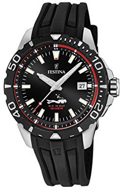 Festina Unisex Erwachsene Analog Quarz Uhr mit PU Armband F20462/2
