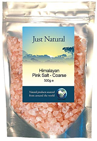 Himalayan Rose Pink Crystal Salt - Coarse 500g