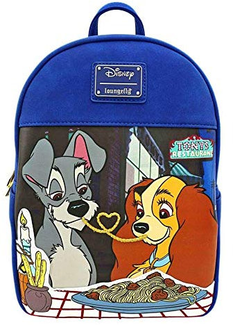 Loungefly x Disney Lady und The Tramp Mini Rucksack
