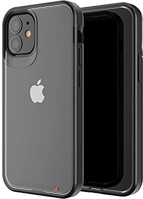 Gear 4 Hackney 5G Designed for iPhone 12 Mini, Advanced Impact Protection by D3O, with 5G Plus Technology - Black