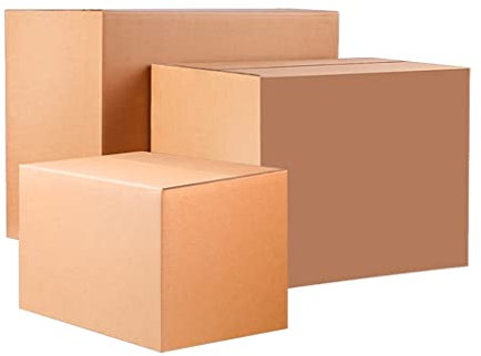 BBGS Umzugskartons 5-Schichten Kartons, Groß Briefkästen Verpackung Versandkartons für Umzug, Lagerung und Transport, Packung Mit 5 (Size : 80x50x60cm)