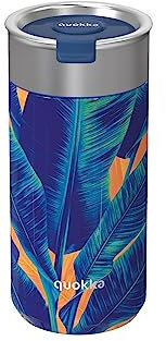 Quokka BOOST BLUE JUNGLE | BICCHIERE TERMICO IN ACCIAIO INOX PER CAFFÈ 400 ML