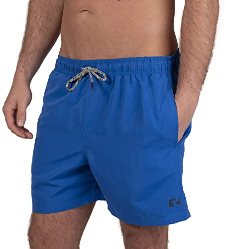 RIPT Men’s Quick Dry Swim Shorts Mesh Lining Drawstring UV 50 Beach Trunks | Lightweight fabric, Breathable material, Elastic Waistband, Board Shorts, Swimming Trunks, beach activities, casual wear