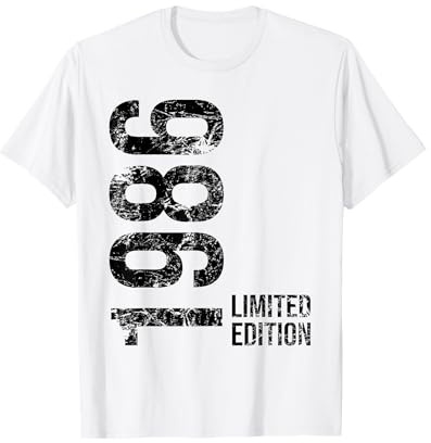 39ème anniversaire 39 ans homme femme 1986 T-Shirt