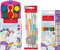 Faber-Castell Farbkasten Connector 12 Farben Einhorn Pink Special Edition - Colour Grip 10 + 3 Buntstifte - Soft Touch Pinsel