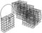 SIDCO Fettblock Halter 10 x Winterfutter Halterung Vogelfutter Futterspender Futterblock