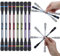 ALTcompluser 8 Stück Spinning Pen - 0.5mm Penspinning Stift Schreibbar Rollen Finger Rotationsstift Penspinning Stift, Drehen Pen Rutschfester für Kinder Erwachsene Studentenunterhaltung Bürobedarf