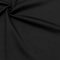 STOFFKONTOR Stretch Scuba Stoff - Meterware, Farbe Schwarz - zum Nähen von Bekleidung