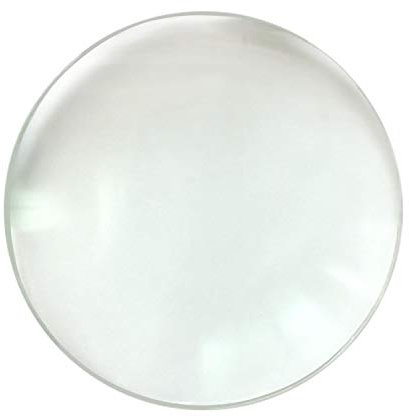 15X Kuppellupe Dome Lupe Leselupe Optische Glaslupe 50 MM Doppelter Konvexer Spiegel Vergrößerungsglas Halbkugel Objektiv Lupe Runde Senioren Dekolupe Leseglas für Arbeit Lesen Zeitungen Briefmarken