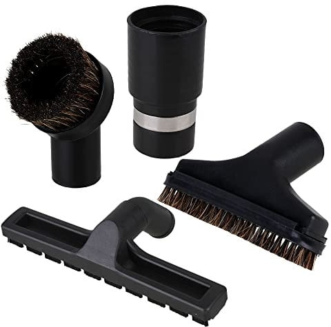 Etfbuy 4 Pieces Black Vacuum Brush Set Adapter Kit Attachments Sweeper Accessories Replacement for Hoover