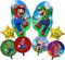 8 Stück Folienballon Kinder,Luftballon Deko Kinder,Geburtstagsdeko Kinder,Ballons Geburtstag,für Kindergeburtstag Party Dekoration