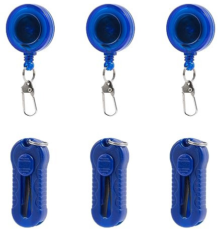 Goture 3-teiliges Fliegenfischen-Werkzeug-Set beinhaltet Angelschnurschneider, Zinger Retractor Combo, Angelschnurschnitt Clipper für Angler