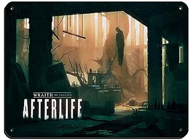 KOURT Blechschild, Motiv: Wraith The Oblivion Afterlife, Vintage-Stil, Metall, Pub, Club, Café, Bar, Zuhause, Wandkunst, Dekoration, Poster, Retro, 30 x 40 cm