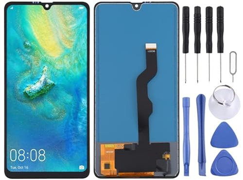 Pantalla LCD TFT LCD para teléfono móvil Huawei Mate 20 X con digitalizador montaje completo, no compatible con pieza de reparación de identificación de huellas dactilares