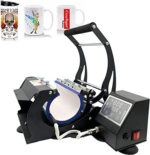 Lxwyq Tumbler Heat Press 30 OZ, Mug Press Machine 11-15 oz per Tazza Fai da Te, Skinny Tumbler, Transfer Sublimazione Heat Press