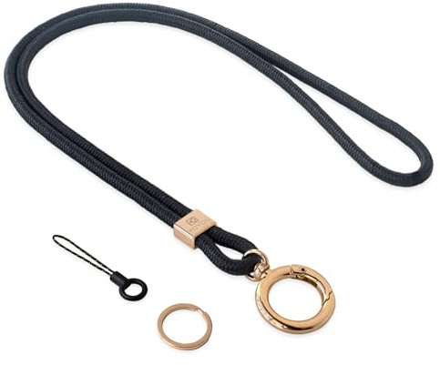 YOYOL Schlüsselband, Halsband-Schlüsselanhänger für ID-Abzeichen, Schlüssel, Handy, Männer und Frauen Cool Umhängeband