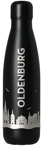 Goodtimes Trinkflasche Oldenburg Skyline 500ml (Schwarz)