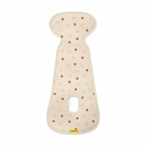 AeroMoov - Baby Sitzauflage Air Layer - Einlage Für Autositz oder Kinderwagen - Gruppe B - Antischwitz Sommerbezug - Bio-Baumwolle - Berries