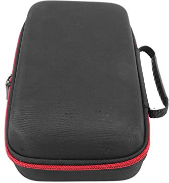 Microphone Storage Box, EVA Hard Shell, Shockproof Drop Proof, Handheld, Sturdy and Durable, Easy to Store, for Wireless Receivers, Transmitters, Converters, Cables, Headsets
