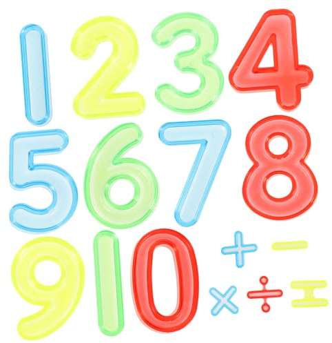 GARVALON 1juego Bloques Matemáticos Educativos para Juguete Interactivo y Resta para Aprendizaje Temprano para Estimulación Cognitiva y Desarrollo De Habilidades Matemáticas