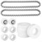 Kit di ricambio per pulizia piscina, kit di ricambio per pulitore piscina, 6101611-R4 9985006-R2 3884997-R6 per Dolphin