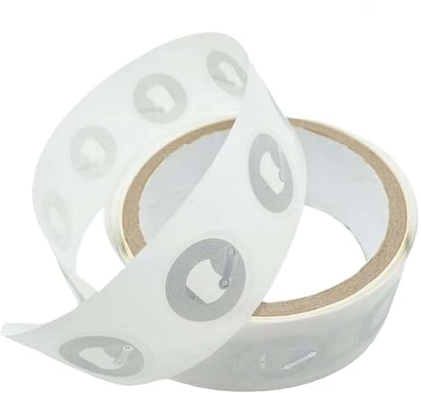 60 Stück NFC Aufkleber,NFC Tag 213,Für Alle NFC-Fähigen Handys Und Geräte | NFC Sticker,NFC tags,NFC Ntag 213 Tags Programmierbar 144 Byte Chip Aufkleber,NFC Chip,NFC Tag Sticker,NFC Tag,Rfid Tag