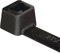 HellermannTyton T80I Polyamid 6.6 (PA66) Kabelbinder lösbar Schwarz 4,7 mm x 300mm, Packung a 100 Stück