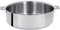 Cristel - S32Q- Sauteuse inox 32cm sans poignée amovible - Collection Mutine.