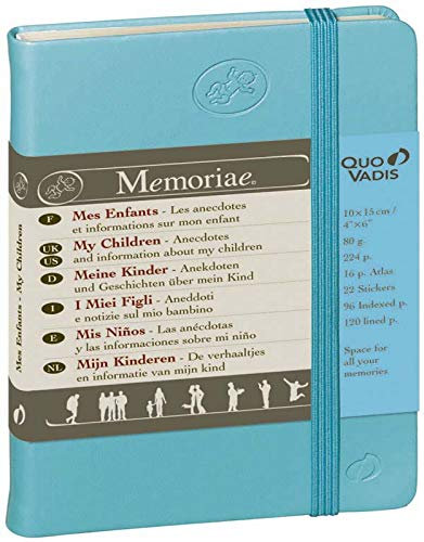 Quo Vadis 5330350 Themennotizbuch Memoriae \meine Kinder\ 10x15cm