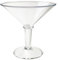 GET SW-1419-1-SAN-CL BPA-Free Break- Resistant Plastic Super Martini Glasses, 48 Ounce, Clear