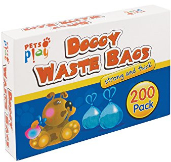 pets at play 3 x Dog Doggy Waste Bag 200Pk poop poo scooper pooper scoop cat
