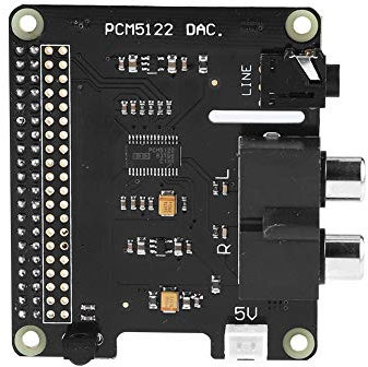 Eboxer Carte d'extension HiFi DAC+ HD Audio PCM5122 24 Bits pour 3, modèle B / 2B / B + / A + / Zero W