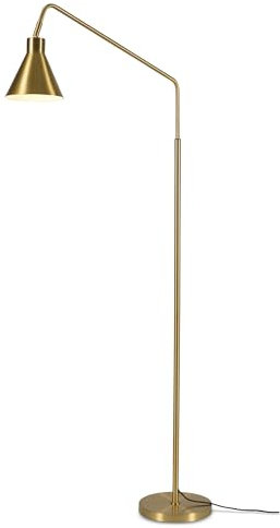 it's about RoMi Stehleuchte Lyon - Gold - 83x25x154cm - Andere - Metall - Stehlampe Wohnzimmer & Schlafzimmer - Stehlampe modern