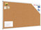 ALLboards Pinnwand mit Aluminiumrahmen 180x100cm, Korktafel Korkwand Pinnwand Kork