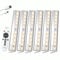 Under Cupboard Kitchen Lights with Remote, Dimmable Battery Operated Closet Lights, Under Counter Lighting Stick-on Touch Sensor Night Light, 2 Control Methods Remote/Touch Control 6 Pack