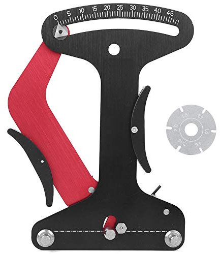 Robuster, robuster und langlebiger Speichenprüfer mit feiner Verarbeitung, Fahrrad-Tensiometer aus Aluminiumlegierung, praktisch für Radfahrer