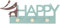 Bieco Happy Crochet Portemanteau Mural pour Enfant en Bois | 30 cm avec 3 Patères