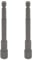 VictorsHome 1/4 Quick-Change Hex Shank 8mm Magnetic Nut Driver Bit, Power Socket Adapter Setter Drill Bits Metric, 100mm Length, 2pcs