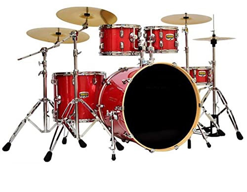 KESHUO Batterie Acoustique Adulte 5 Tambours 4 Cymbales pour Commencer À Pratiquer Le Jeu Professionnel Instruments Batterie (Color : 03)